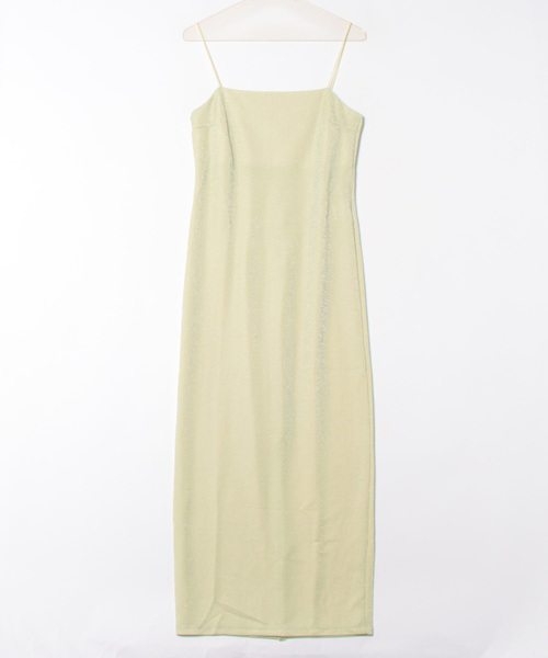 Lull（ルル）の「【Lull / ルル】上品ラメキャミワンピース（ワンピース・レディース・グレー/ブラック/アイボリー・ONESIZE）」の18枚目の写真