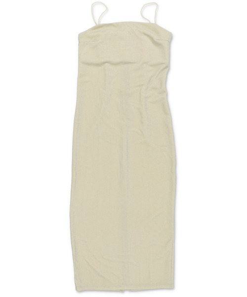 Lull（ルル）の「【Lull / ルル】上品ラメキャミワンピース（ワンピース・レディース・グレー/ブラック/アイボリー・ONESIZE）」の20枚目の写真