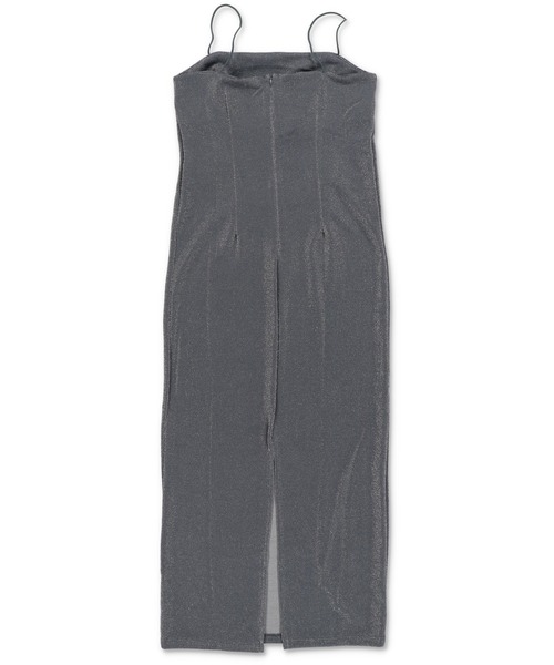 Lull（ルル）の「【Lull / ルル】上品ラメキャミワンピース（ワンピース・レディース・グレー/ブラック/アイボリー・ONESIZE）」の22枚目の写真