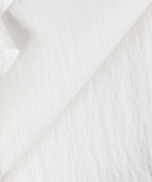 B.C STOCK（ベーセーストック）の「《追加》ラッフルカラーブラウス（シャツ/ブラウス・レディース・ホワイト/ブラック・FREE）」の10枚目の写真