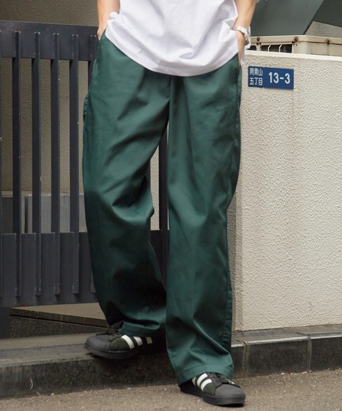 Dickies（ディッキーズ）の「【ROOPTOKYO 別注】Dickies/ディッキーズ EASY WORK PANTS イージーワークパンツ ユニセックス チノパンツ 2026年春夏（チノパンツ・メンズ・カーキ/ダークネイビー/ブラック/チャコールグレー/グリーン/ダークブラウン・XL/L/M/S）」の5枚目の写真