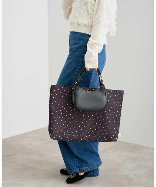 IENA ENFANT(イエナアンファン)の「《追加》【BASIC】ドットレッスンバッグ kids(トートバッグ・レディース・ブラック/ネイビー・FREE)」の20枚目の写真
