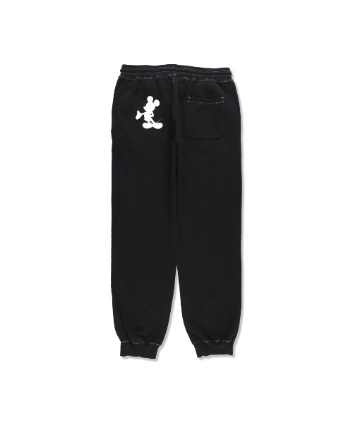 WIND AND SEA（ウィンダンシー）の「Disney x WDS BLACK SWEATPANT（スウェットパンツ・メンズ・グレー系/イエロー系/ピンク系/グリーン系/ネイビー系・X-LARGE/MEDIUM/LARGE/SMALL）」の2枚目の写真