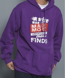 MODISH GAZE（モディシュガゼ）の「裏起毛ストリートプリントパーカー（パーカー）」