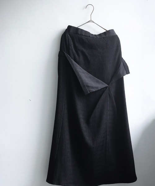 antiqua(アンティカ)の「ウエストデザインスカート(スカート・レディース・ブラック・ONESIZE)」の11枚目の写真