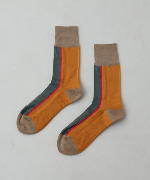 CHICSTOCKS(シックストックス)の「CHICSTOCKS/CENTER LINE(ソックス/靴下・メンズ・その他1/その他2/その他3/その他4/その他5・L)」の3枚目の写真
