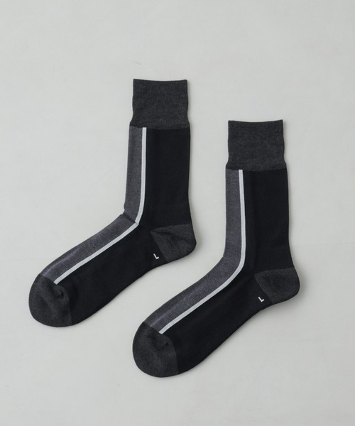 CHICSTOCKS(シックストックス)の「CHICSTOCKS/CENTER LINE(ソックス/靴下・メンズ・その他1/その他2/その他3/その他4/その他5・L)」の1枚目の写真