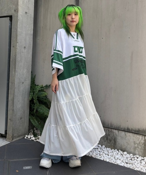 Candy Stripper(キャンディストリッパー)の「CND UNIFORM ドレス(ワンピース・レディース・ネイビー/オフホワイト/ブラック・FREE)」の20枚目の写真