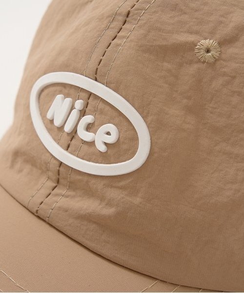 b・ROOM(ビールーム)の「Niceプリントキャップ(キャップ・キッズ・ベージュ/ラベンダー/ブラック/ブルーグリーン/ブルー/オフホワイト・F)」の17枚目の写真