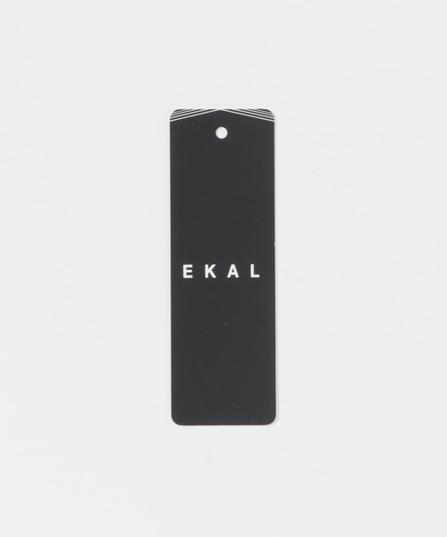 EKAL（エカル）の「片畔ボートネックプルオーバー（ニット/セーター・レディース・レッド/オフホワイト/ベージュ・ONE）」の10枚目の写真