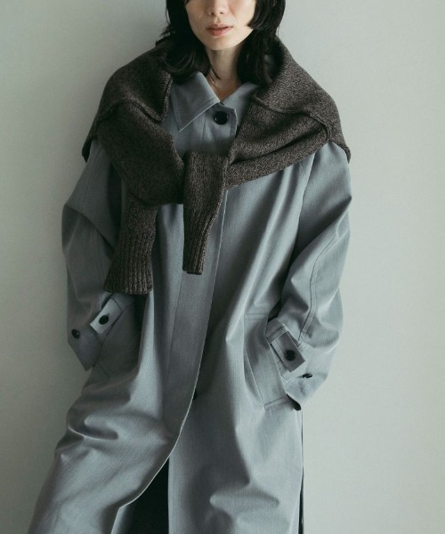 セール】anuke Soutiencollar Raglan Coat ステンカラーラグラン