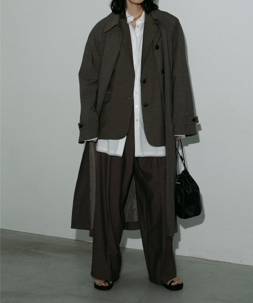 セール】anuke Soutiencollar Raglan Coat ステンカラーラグラン セール】anuke Soutiencollar Raglan Coat ステンカラーラグラン