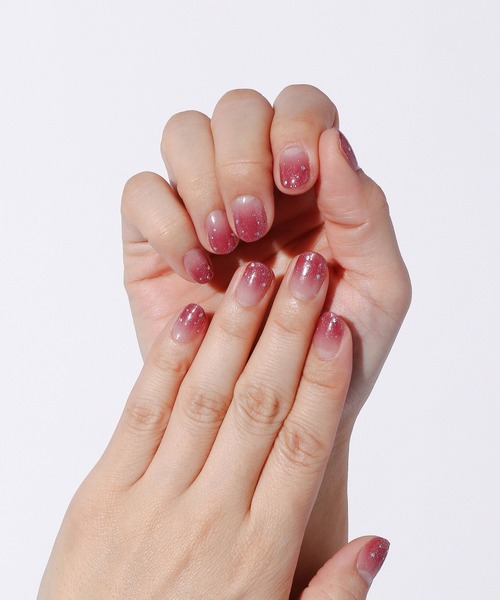 LAKOLE（ラコレ）の「ジェルネイルシール-026 / 283641（ネイルシール/ネイルチップ・レディース・ピンク・FREE）」の3枚目の写真