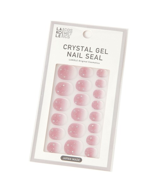 LAKOLE（ラコレ）の「ジェルネイルシール-026 / 283641（ネイルシール/ネイルチップ・レディース・ピンク・FREE）」の4枚目の写真