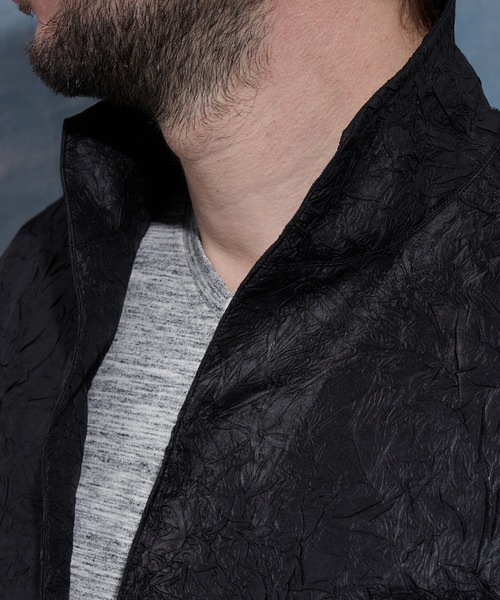 HIDEAWAYS NICOLE(ハイダウェイニコル)の「ポリエステルタフタワッシャー7分袖ジャケット(その他アウター・メンズ・ネイビー/ブラック/ライトグレー・X-LARGE/LARGE/MEDIUM)」の15枚目の写真