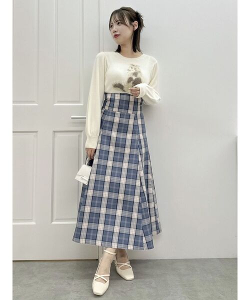 dazzlin（ダズリン）の「アソートコルセットフレアスカート（スカート・レディース・ブラック/ブルー/イエロー/パープル/その他1・X-SMALL/SMALL/MEDIUM）」の6枚目の写真