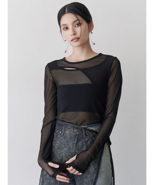 【売れました】MURUA(ムルーア)変形blackトップス 売れました】MURUA(ムルーア)変形blackトップス 売れました】MURUA