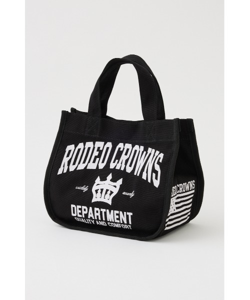 RODEO CROWNS WIDE BOWL(ロデオクラウンズワイドボウル)の「エコミニトートバッグ(トートバッグ・レディース・ブラウン/レッド/ピンク/オフホワイト/ブルー/ブラック/ホワイト・FREE)」の12枚目の写真