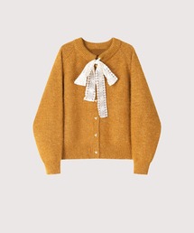 カーディガン フロントリボンハートボタンカーディガン Front Ribbon Heart Button Cardigan レディース Front Ribbon Heart Button Cardigan/フロントリボンハート