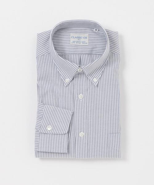 URBAN RESEARCH DOORS(アーバンリサーチドアーズ)の「『イージーケア』LIFE STYLE TAILOR マルチスペック CLASSIC OX BDシャツ(シャツ/ブラウス・メンズ・ブルー/ストライプ/チェック/ホワイト・SMALL/MEDIUM/LARGE)」の1枚目の写真