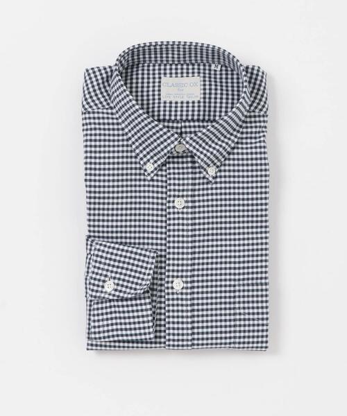 URBAN RESEARCH DOORS(アーバンリサーチドアーズ)の「『イージーケア』LIFE STYLE TAILOR マルチスペック CLASSIC OX BDシャツ(シャツ/ブラウス・メンズ・ブルー/ストライプ/チェック/ホワイト・SMALL/MEDIUM/LARGE)」の4枚目の写真