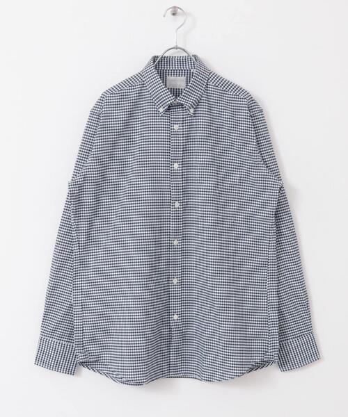 URBAN RESEARCH DOORS(アーバンリサーチドアーズ)の「『イージーケア』LIFE STYLE TAILOR マルチスペック CLASSIC OX BDシャツ(シャツ/ブラウス・メンズ・ブルー/ストライプ/チェック/ホワイト・SMALL/MEDIUM/LARGE)」の16枚目の写真