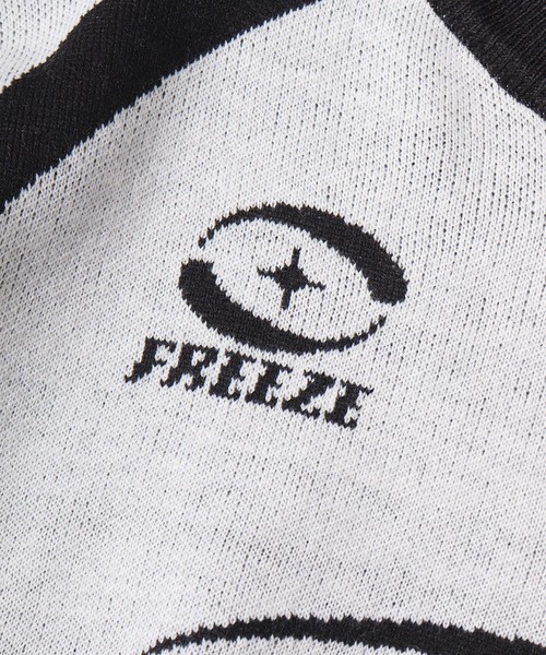 SUGGESTION（サジェッション）の「Soccer design crew neck knit / サッカーデザインクルーネックニット unisex（ニット/セーター・メンズ・ネイビー/オフホワイト/ブラック・M/L）」の8枚目の写真