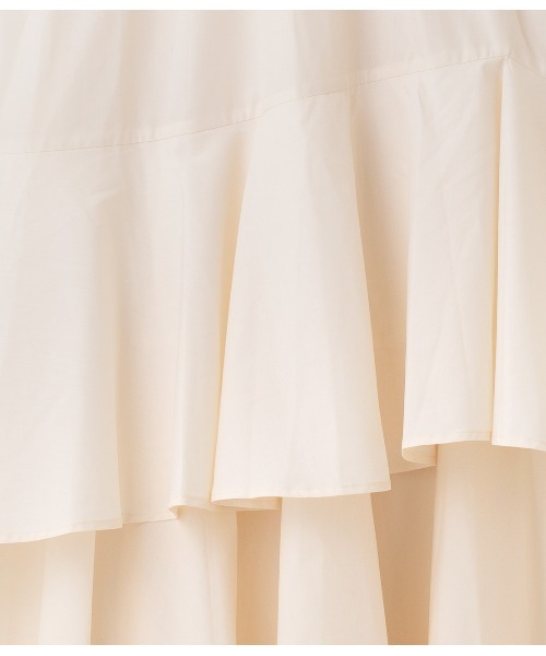 PEACH JOHN(ピーチジョン)の「バックリボンイレヘムワンピ(ワンピース・レディース・ベージュ/ミント/アイボリー・ONE SIZE)」の9枚目の写真