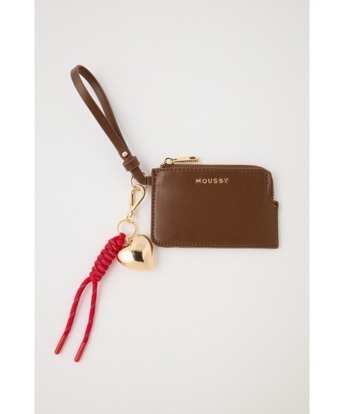 MOUSSY(マウジー)の「チャーム & カードケース(カードケース・レディース・ブラウン/ブラック・FREE)」の2枚目の写真