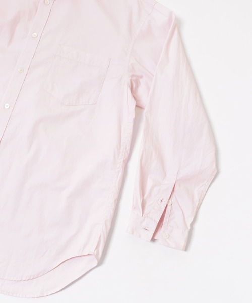 ATON(エイトン)の「ATON GIZA BROAD WASHED SHIRTS(シャツ/ブラウス・レディース・ライトブルー/ピンク・2)」の6枚目の写真