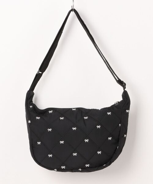 Mignonjour(ミニョンジュール)の「Mignonjour/リボンキルティングショルダーバッグ M2697(ショルダーバッグ・レディース・ピンク/ブラウン/ホワイト/ブラック・FREE)」の11枚目の写真