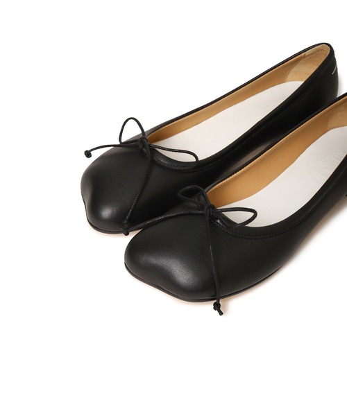 MM6 Maison Margiela(エムエムシックス メゾン マルジェラ)の「MM6 Maison Margiela(エムエムシックス メゾンマルジェラ) BALLET SHOES(バレエシューズ・レディース・ブラック・35/39)」の5枚目の写真