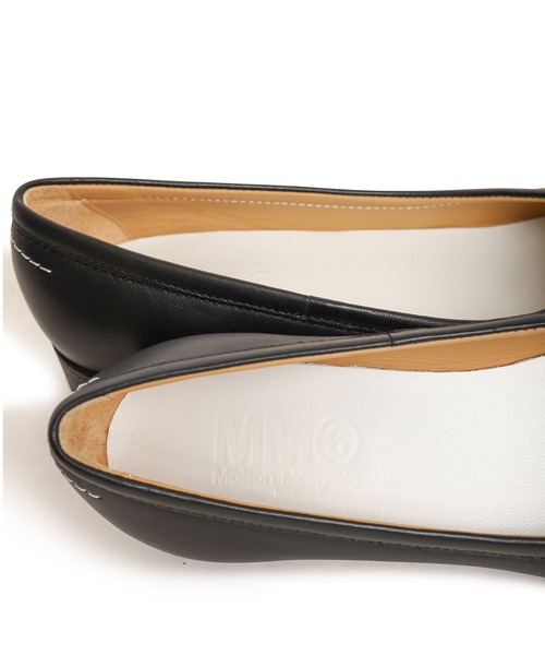 MM6 Maison Margiela(エムエムシックス メゾン マルジェラ)の「MM6 Maison Margiela(エムエムシックス メゾンマルジェラ) BALLET SHOES(バレエシューズ・レディース・ブラック・35/39)」の6枚目の写真