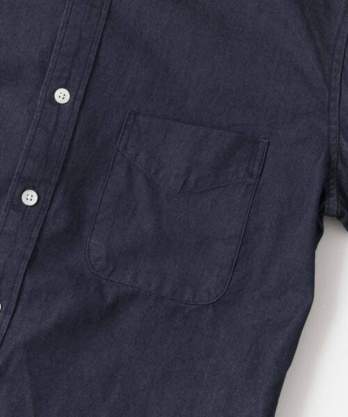 URBAN RESEARCH DOORS(アーバンリサーチドアーズ)の「LIFE STYLE TAILOR デニムボタンダウンシャツ(シャツ/ブラウス・メンズ・ブルー/ネイビー・LARGE/MEDIUM/SMALL)」の10枚目の写真