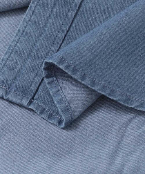 URBAN RESEARCH DOORS(アーバンリサーチドアーズ)の「LIFE STYLE TAILOR デニムボタンダウンシャツ(シャツ/ブラウス・メンズ・ブルー/ネイビー・LARGE/MEDIUM/SMALL)」の12枚目の写真