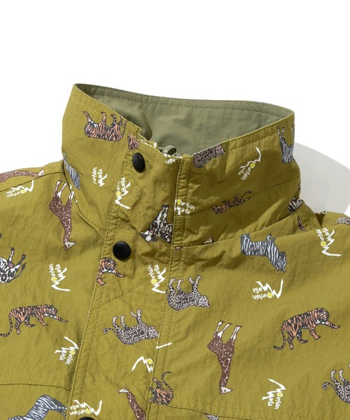 go slow caravan（ゴースローキャラバン）の「Mountain Mania/マウンテンマニア　ALLOVER PATTERN REVERSIBLE VEST（ベスト・メンズ・チャコールグレー/マスタード/その他1・LARGE/MEDIUM/X-LARGE）」の17枚目の写真