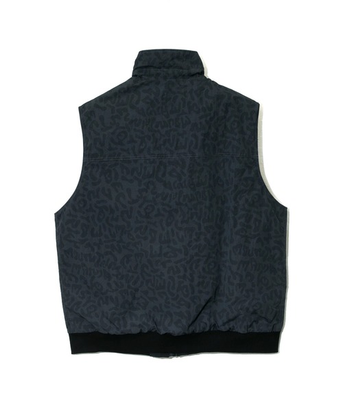 go slow caravan（ゴースローキャラバン）の「Mountain Mania/マウンテンマニア　ALLOVER PATTERN REVERSIBLE VEST（ベスト・メンズ・チャコールグレー/マスタード/その他1・LARGE/MEDIUM/X-LARGE）」の10枚目の写真