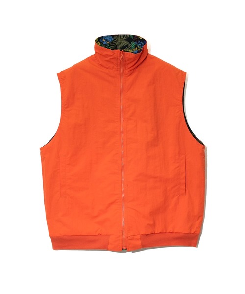 go slow caravan（ゴースローキャラバン）の「Mountain Mania/マウンテンマニア　ALLOVER PATTERN REVERSIBLE VEST（ベスト・メンズ・チャコールグレー/マスタード/その他1・LARGE/MEDIUM/X-LARGE）」の16枚目の写真