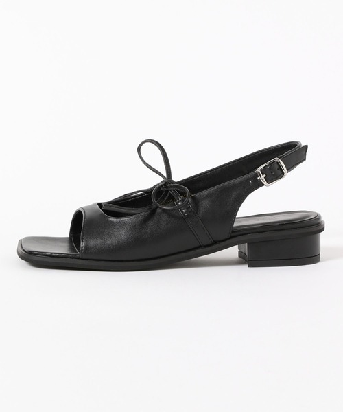LEPSIM（レプシィム）の「リボンミュールサンダル　322187（サンダル・レディース・シルバー/ブラック・LARGE/MEDIUM）」の14枚目の写真