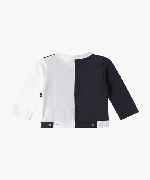 agnes b.(アニエスベー)の「JF59 L CARDIGAN ベビー カーディガン(カーディガン/ボレロ・キッズ・ホワイト系その他・2YEAR/18M/1YEAR)」の2枚目の写真