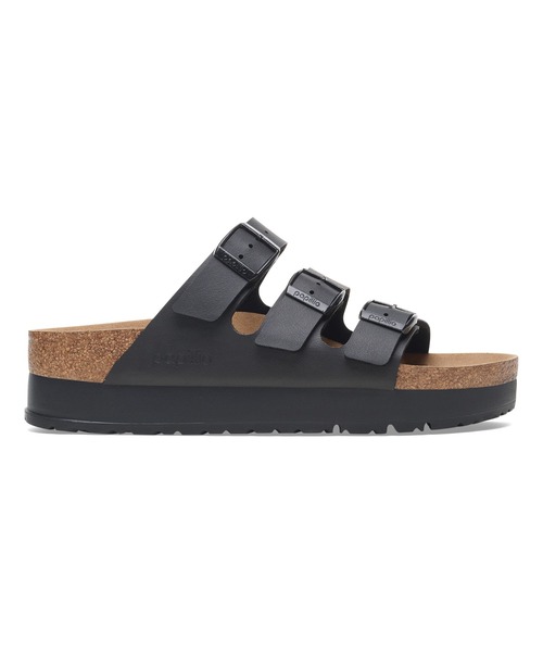 BIRKENSTOCK(ビルケンシュトック)の「【公式】ビルケンシュトック Florida III Flex Platform/フロリダ III フレックス プラットフォーム ビルコフロー(サンダル・レディース・ブラック・22.5cm【ナロー幅】/23cm【ナロー幅】/24cm【ナロー幅】/24.5cm【ナロー幅】/25cm【ナロー幅】)」の2枚目の写真