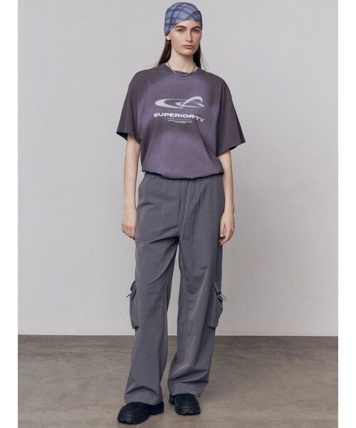 EMODA(エモダ)の「ナイロンドッキングパンツ(その他パンツ・レディース・ブラック/グレー/ホワイト・FREE)」の11枚目の写真