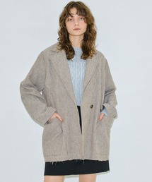 PUBLIC TOKYO | ツイードオーバージャケット(テーラードジャケット)