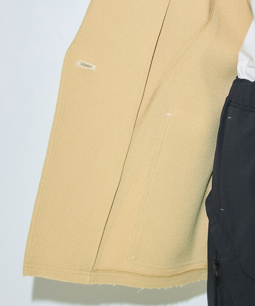 PUBLIC TOKYO（パブリックトウキョウ）の「ツイードオーバージャケット（テーラードジャケット・レディース・ベージュ/グレー・1/2）」の14枚目の写真