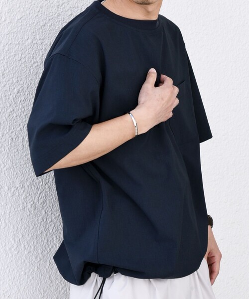 SHIPS any:〈吸水速乾〉Rapidry スピンドル リラックス Tシャツ