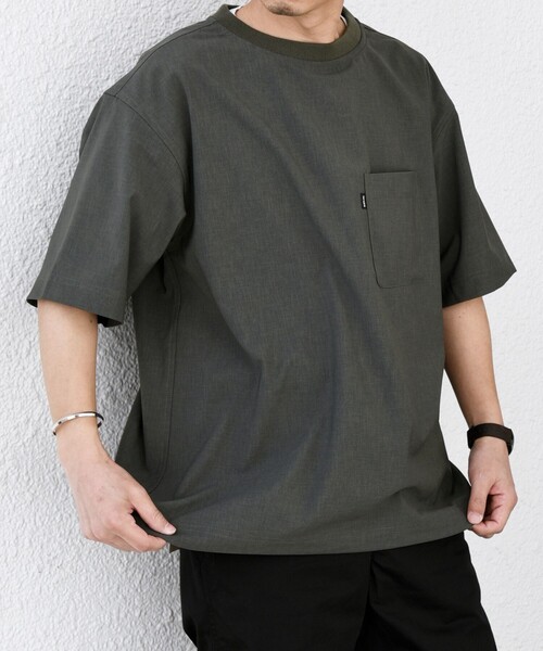 SHIPS any:〈吸水速乾〉Rapidry スピンドル リラックス Tシャツ(セットアップ対応) SHIPS any tシャツ any:「吸水速乾」Rapidry スピンドル