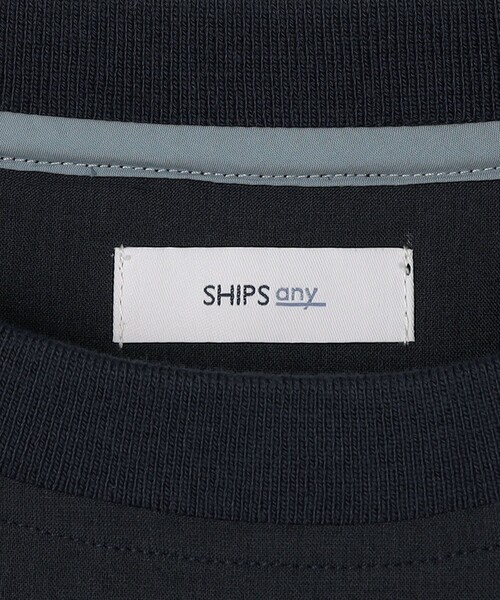 SHIPS any（シップス エニィ）の「SHIPS any:〈吸水速乾〉Rapidry スピンドル リラックス Tシャツ(セットアップ対応)◇（Tシャツ/カットソー・メンズ・ネイビー/ブラック/オリーブ/グレー/ダークグレー・SMALL/MEDIUM/LARGE）」の16枚目の写真