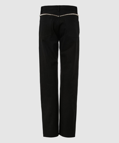 TAKAHIROMIYASHITATheSoloIst.（タカヒロミヤシタザソロイスト）の「regular fit jean.(studs)（デニムパンツ・メンズ・インディゴブルー/ブラック・30inch/29inch）」の3枚目の写真