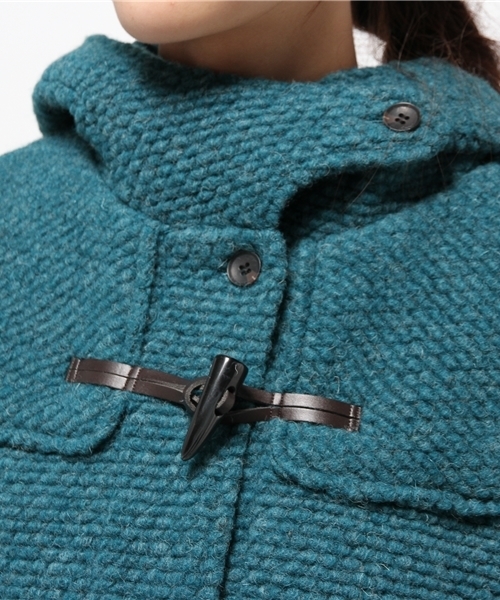 LBC（エルビーシー）の「ポップコーンスライバーダッフル（ダッフルコート・レディース・ダークグレー/ダークブルー/ライトグレー・LARGE/MEDIUM）」の7枚目の写真