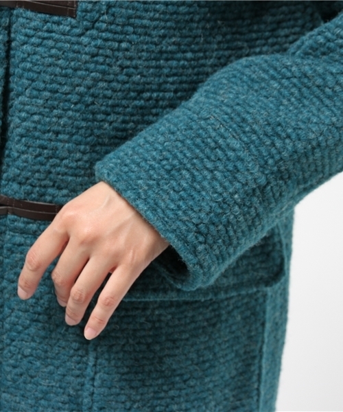 LBC（エルビーシー）の「ポップコーンスライバーダッフル（ダッフルコート・レディース・ダークグレー/ダークブルー/ライトグレー・LARGE/MEDIUM）」の8枚目の写真